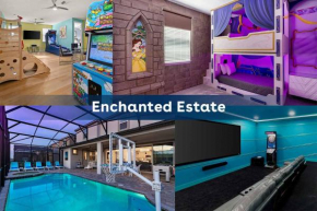 Mega Villa Near Disney with Gamer BR, Theater, Pool